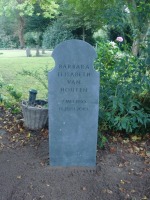 Staande grafsteen Belgisch hardsteen
