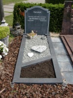 Gedenksteen in Belgisch hardsteen